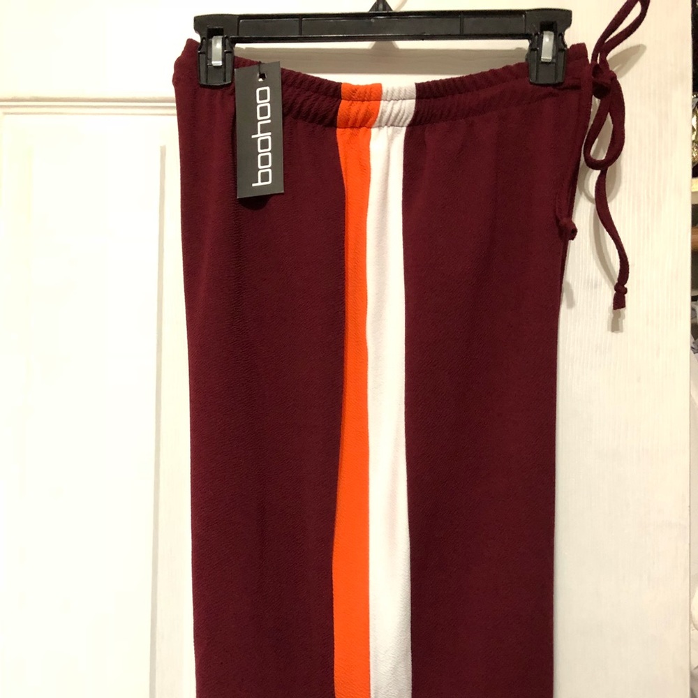 Boohoo wide leg trousers